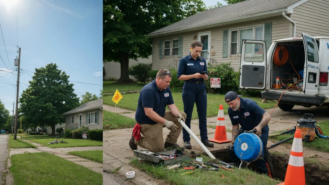 Sewer Line Repair in Flag Pond, TN near me